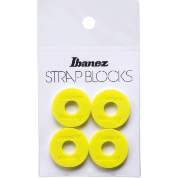 Ibanez ISB4-YE Strap Blocks żółta - Blokada do paska gitarowego