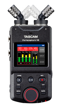 Tascam Portacapture X6 - Przenośny, wielościeżkowy rejestrator o wysokiej rozdzielczości