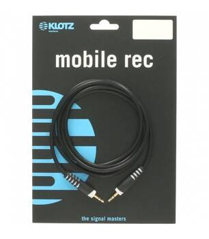 KLOTZ AS-MM0090 - KABEL MOBILE REC  2 X MAŁY JACK STEREO 0.9M