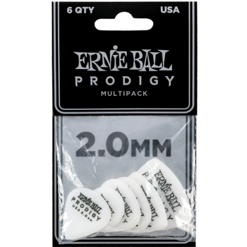 ERNIE BALL EB 9343 Zestaw 6 piórek gitarowych z serii Prodigy