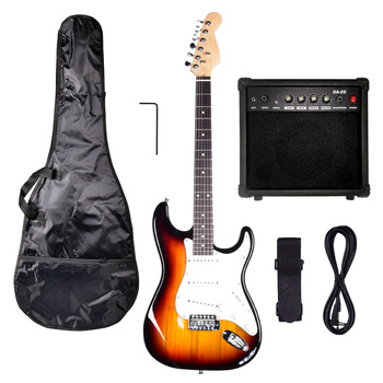 NN EG SET SB zestaw gitarowy gitara elektryczna st