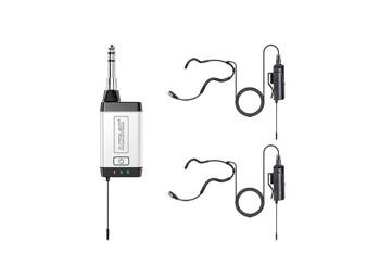 Bezprzewodowy wodoodporny system mikrofonowy  Acemic Q2/H2