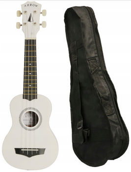 Arrow PB10 Soprano WH ukulele sopranowe z pokrowcem