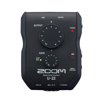 ZOOM U-22 - Mobilny interfejs audio
