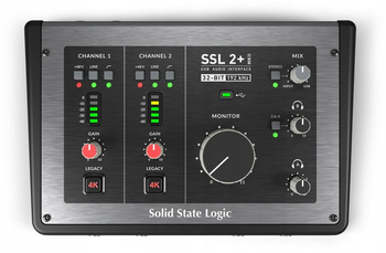 SSL 2+ MKII profesjonalny interfejs audio USB nagrywanie 32-bit 2-in/4-out