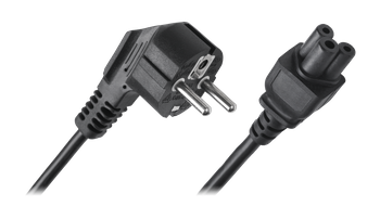 Lechpol KPO3800 - Kabel zasilający do laptopa (koniczynka)