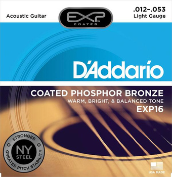 D′Addario EXP16 struny do gitary akustycznej 12-53