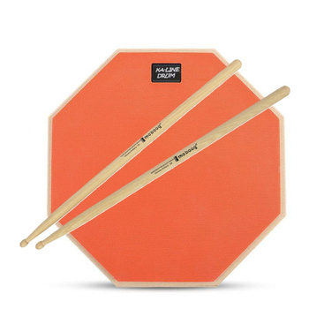 Pad perkusyjny do ćwiczeń KA-LINE STAND PPM100 12" Pomarańczowy + Pałki