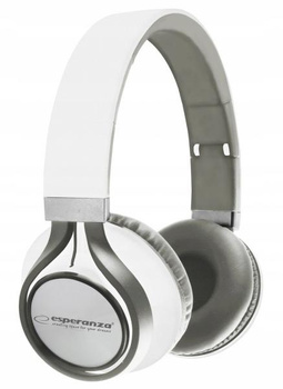 Esperanza Freestyle EH159W - słuchawki nauszne białe