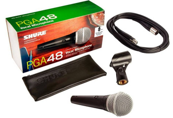 Shure PGA48-XLR-E - mikrofon dynamiczny