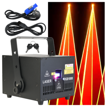 EVOLIGHTS LASER 10W RGB V2 sceniczne profesjonalne