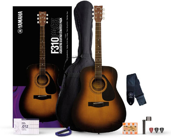 YAMAHA F310PII TBS - Gitara akustyczna Tobacco Brown Sunburst Zestaw