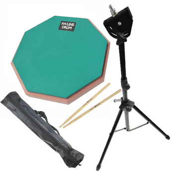Pad do ćwiczeń KA-LINE STAND PPM300 8" Zielony + Statyw + Pałki