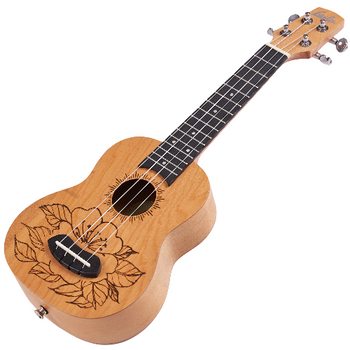 LAILA UFG-2111-C FLOWERS - Ukulele sopranowe