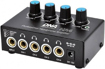 DNA HA4 wzmacniacz słuchawkowy 4 kanały