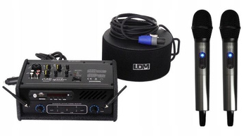 LDM CarSpeaker 90/D216 - Nagłośnienie na samochód z mikrofonami BT- MP3