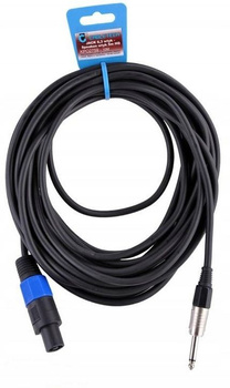 Cabletech Kabel JACK 6,3 wtyk- STC 5m Kabel głośnikowy Speakon KPO2759-5
