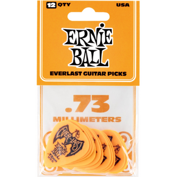 ERNIE BALL EB 9190 Zestaw dwunastu piórek gitarowych z serii Everlast