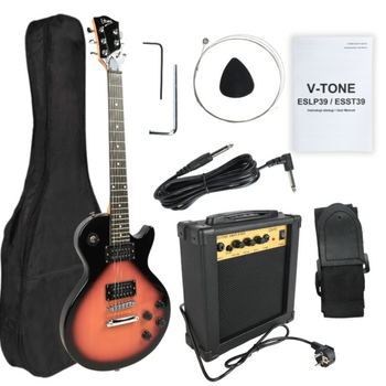 V-TONE ESLP39 SB gitara elektryczna 4/4 Les Paul