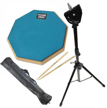 Pad do ćwiczeń KA-LINE STAND PPM300 8" Niebieski + Statyw + Pałki