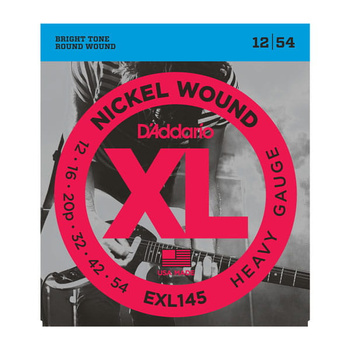 D'Addario EXL 145 struny do gitary elektrycznej 12-54