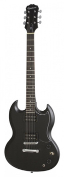 Epiphpne SG Special Satin E1 EBV Ebony Vintage - Gitara elektryczna