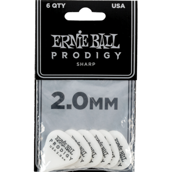 ERNIE BALL EB 9341 Zestaw 6 piórek gitarowych z serii Prodigy