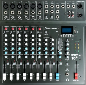 Studiomaster CLUB XS10+  mikser analogowy z mp3