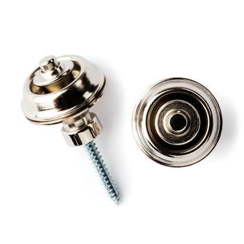 Dunlop STRAPLOK STRAP RETAINERS TRADITIONAL - NICKEL - Straplocki