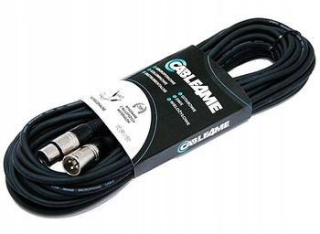 CABLE4ME przewód mikrofonowy sygnałowy XLR/XLR 15m