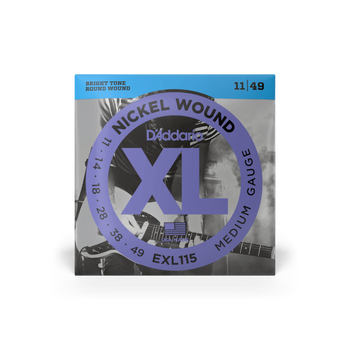 D'Addario EXL115 - struny do gitary elektrycznej 6-strunowej