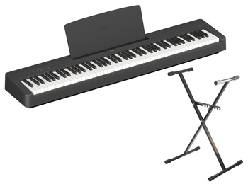 Yamaha P-145BT - Pianino Cyfrowe z Bluetooth + statyw