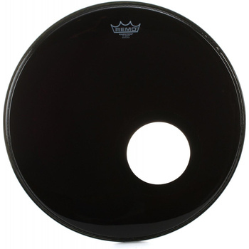 REMO 18 cali Powerstroke 3 Ebony Bassdrum DM Naciąg