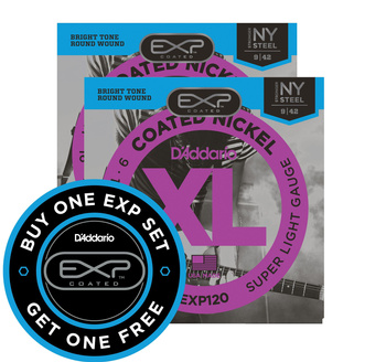 Daddario EXP120 NY 9-42 Struny do gitary elektrycznej