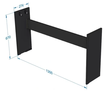 Statyw stand do Roland FP-30X czarny  Zamiennik
