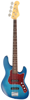 FGN Boundary Mighty Jazz Transparent Blue Sunburst - Gitara basowa