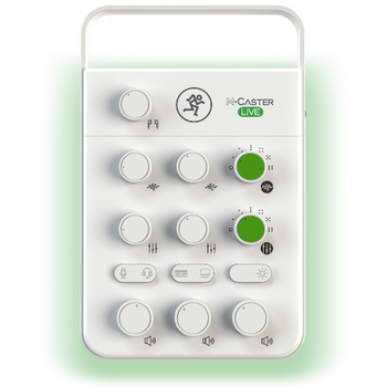 MACKIE M CASTER LIVE WHITE - Miksr streamingowy