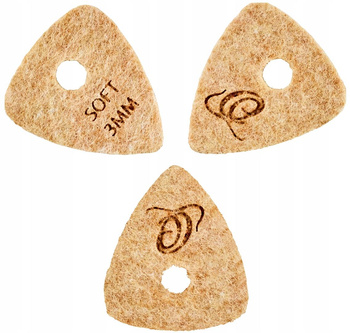 Ortega OGP F-S3 kostki do ukulele filcowe komplet