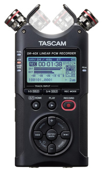 Tascam - DR-40X - Przenośny czterościeżkowy rejestrator cyfrowy z interfejsem audio USB