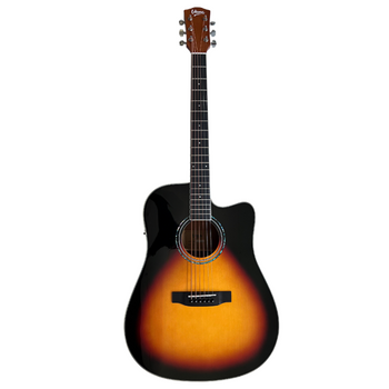 V-TONE VEAG1 CE VS gitara elektroakustyczna 4/4 dreadnought cutaway sunburst