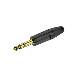 Wtyk typu Jack 6.3 stereo Roxtone RJ3P-BG