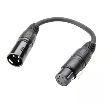 ADAM HALL K3DHM0020 - Adapter DMX kablowy XLR5F - XLR3M (czarny)
