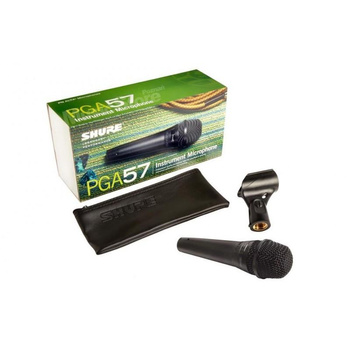 Shure PGA 57 XLR - Mikrofon dynamiczny instrumentalny