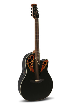 Ovation Standard Elite Deep Contour Cutaway Black 2778ax - Gitara elektro-akustyczna