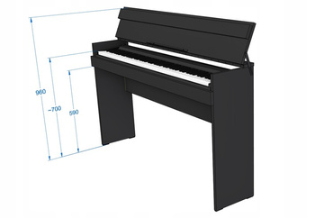 Statyw zamykany do Roland FP-10
