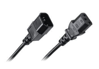 Cabletech - Kabel zasilający typu "Podaj dalej" | 1.5 metra