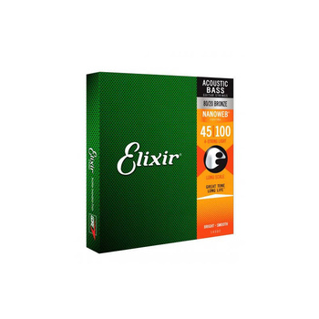 Elixir 14502 Acoustic Bass Light (45-100) NW - struny do gitary basowej