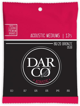 Martin D530 Darco Acoustic Medium 80/20 - Struny do gitary akustycznej 13-56