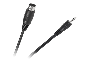 Lechpol KPO2846 - Kabel DIN-JACK 3,5 1,2m