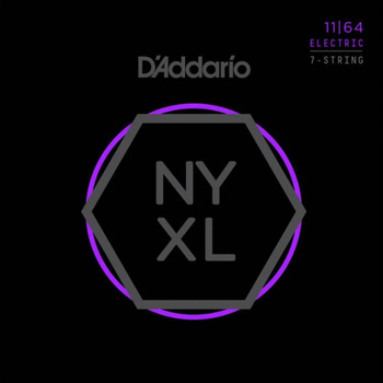 D'Addario NYXL1164 - struny do gitary elektrycznej 7-strunowej